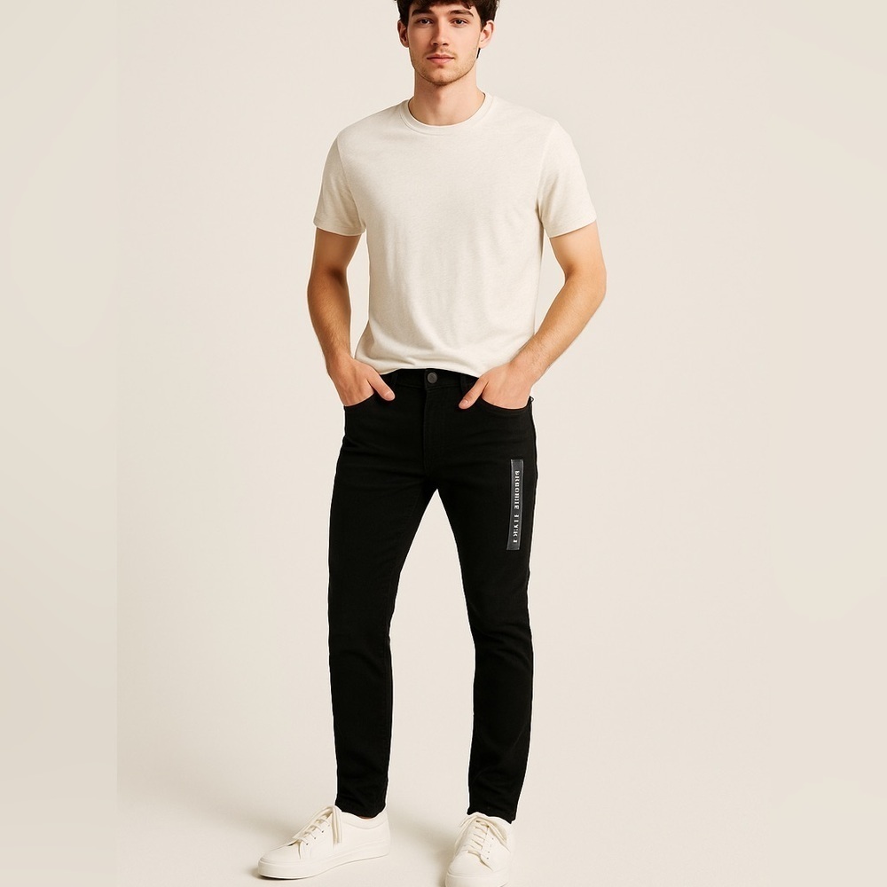 American Eagle Slim Jeans Men’s 26x28 Extreme Flex 4 Black Wash